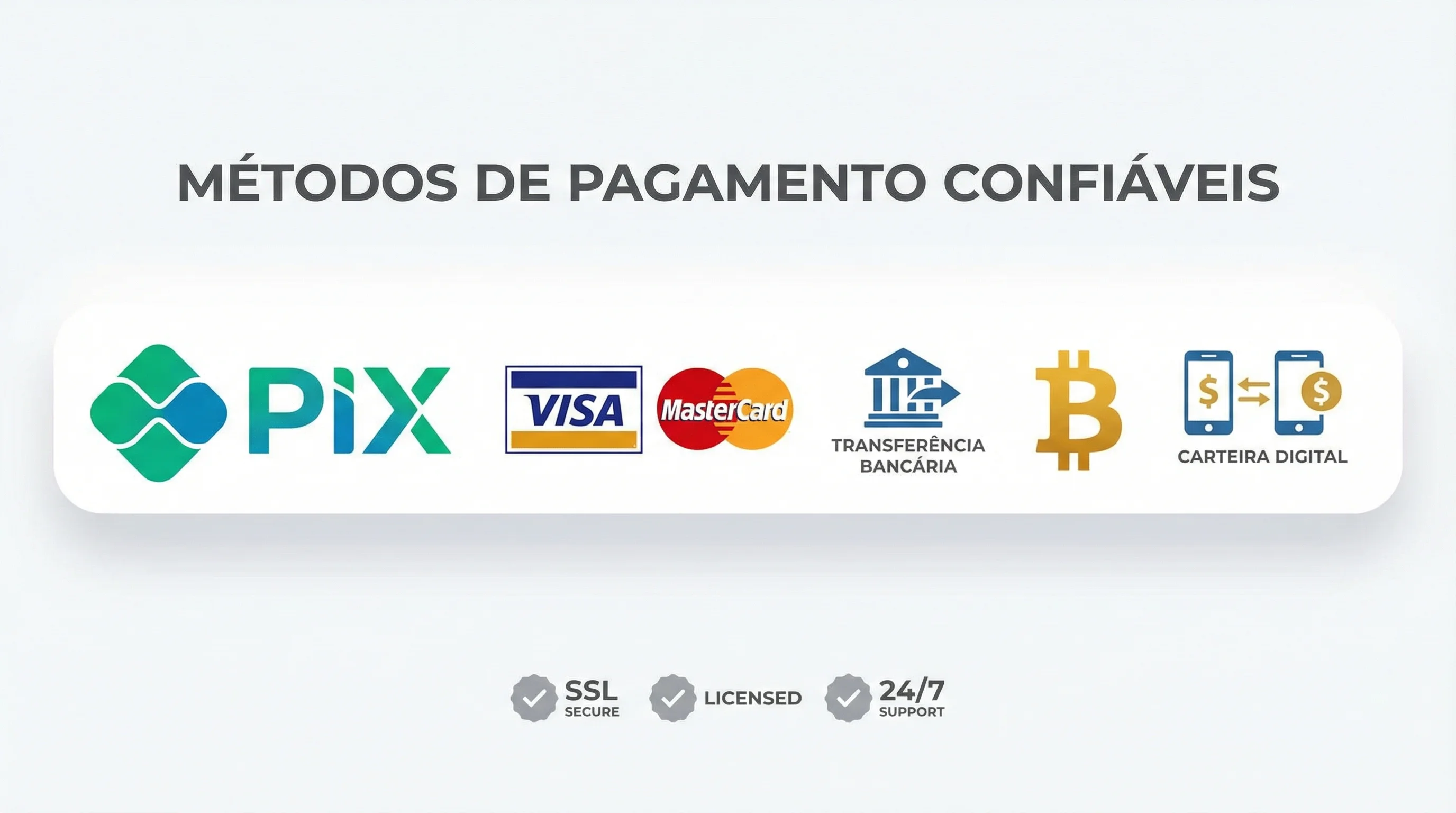 Métodos de Pagamento Aceitos no bravo bet